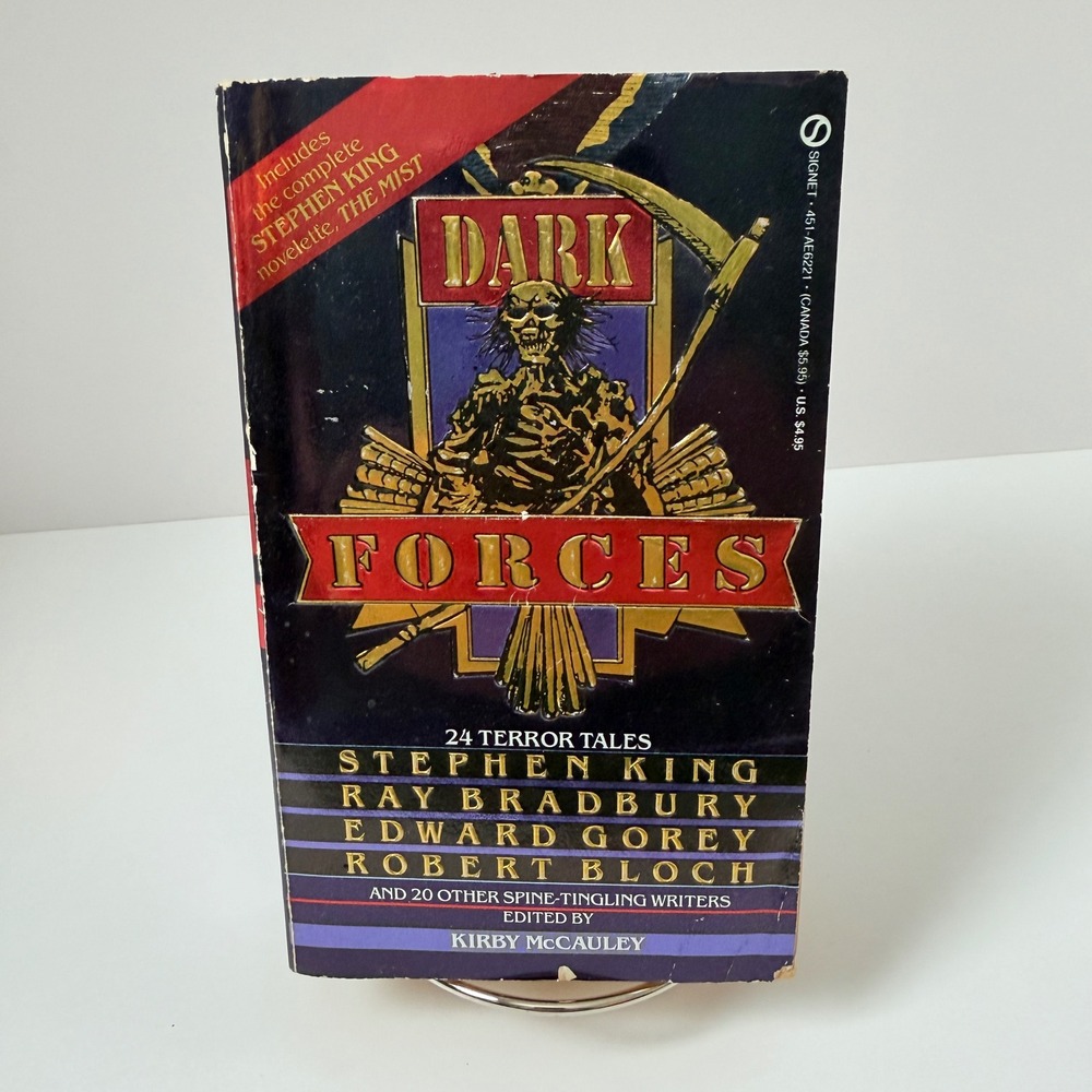 Dark Forces Stephen King The Mist First‎ Signet 1989 Horror Anthology Paperback
